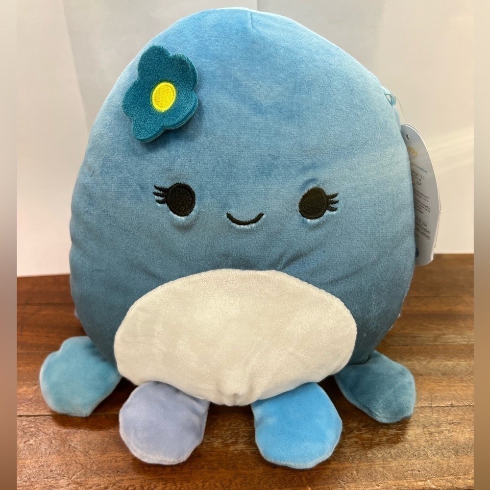 NWT Squishmallows MaryBeth Blue Octopus Plush 8"